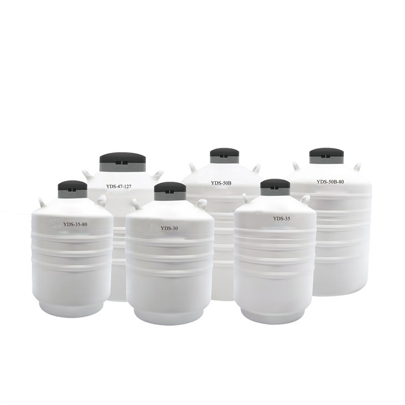 WLN2-LP Portable Liquid Nitrogen Container LN2 Dewar 30L to 50L by WinHyCare
